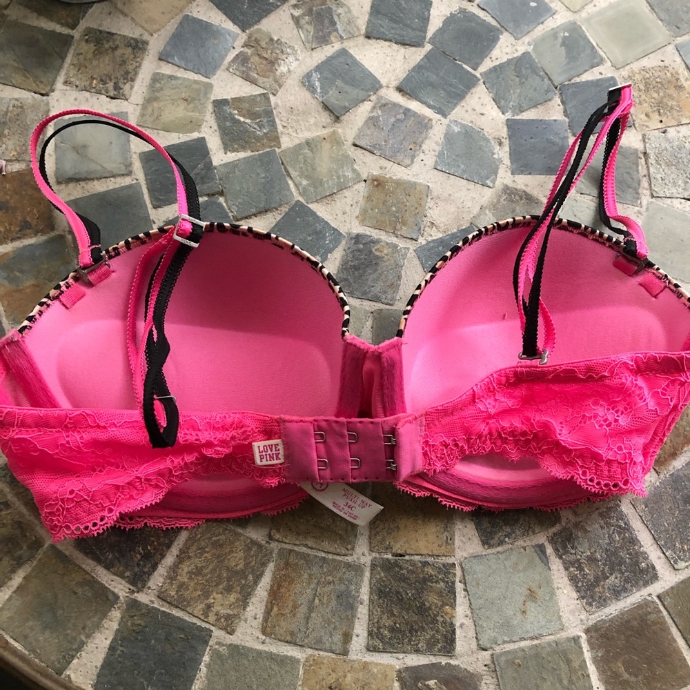 Leopard Print Push-Up Bra - image 2